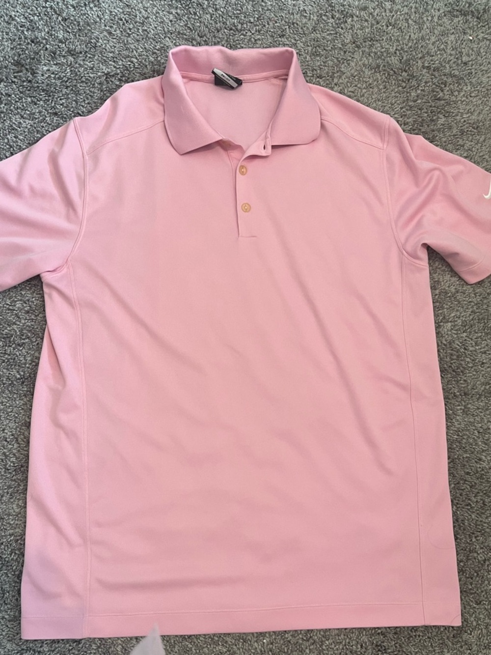 Nike Men’s Light Pink Polo Shirt